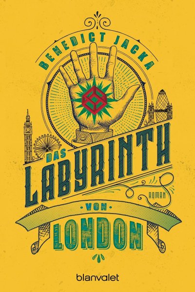 Cover Das Labyrinth von London (Alex Verus 1)